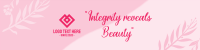 Beauty Dainty Pattern LinkedIn banner Image Preview
