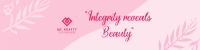 Beauty Dainty Pattern LinkedIn Banner Image Preview