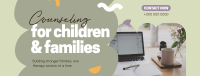 Counseling for Children & Families Facebook Cover Design