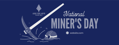 Miner's Day Facebook cover Image Preview