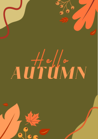 Yo! Ho! Autumn Poster Design