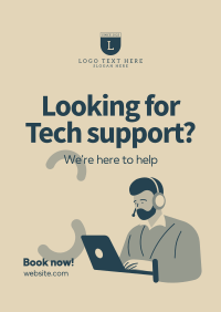 Tech Support Poster Design