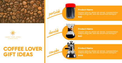 Coffee Gift Guide Facebook ad Image Preview