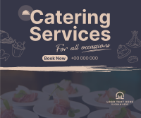 Events Catering Facebook Post Design