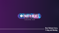 Party Music YouTube Banner Image Preview