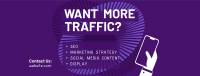 Traffic Content Facebook cover Image Preview