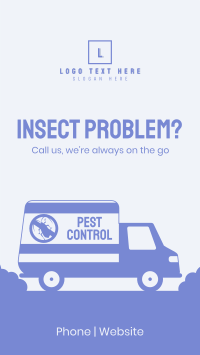 Pest Control Truck Instagram story Image Preview
