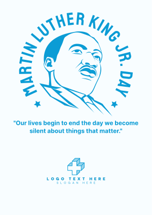 Martin Luther King Jr. Flyer Image Preview