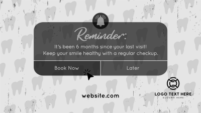 Dental Checkup Reminder Facebook event cover Image Preview