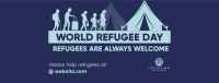 Refugee Day Facts Facebook cover Image Preview