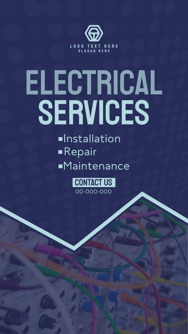 Electrical Service Provider Instagram Story Design Image Preview