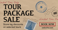 Travel Package Sale Facebook ad Image Preview