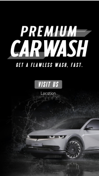 Premium Car Wash Instagram Reel Preview