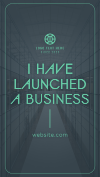 Minimalist Business Launch Instagram reel Image Preview