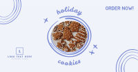 Christmas Cookie Day Facebook Ad Design