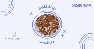 Christmas Cookie Day Facebook ad Image Preview