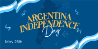 Independence Day of Argentina Twitter post Image Preview