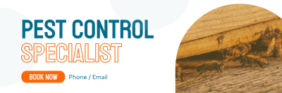 Pest Control Management Twitter header (cover) Image Preview