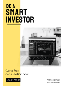 The Smart Investor Poster Design