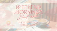 Cafe Opening Hours Facebook event cover Image Preview