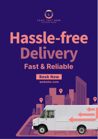 Reliable Delivery Service Flyer Image Preview