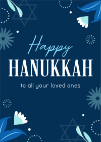 Elegant Hanukkah Night Flyer Image Preview