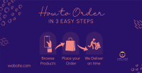 Easy Order Guide Facebook Ad Design
