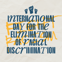 International Day for the Elimination of Racial Discrimination Instagram Post Design