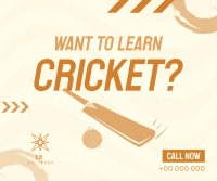 Time to Learn Cricket Facebook Post Image Preview
