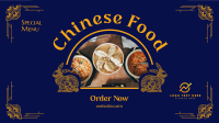 Special Chinese Food Facebook Event Cover Design