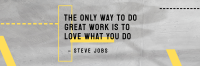 Love What You Do Twitter Header Image Preview