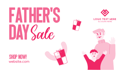 Fathers Day Sale Facebook event cover Image Preview