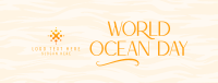 Minimalist Ocean Advocacy Facebook Cover Design