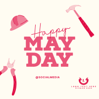 Happy May Day Linkedin Post | BrandCrowd Linkedin Post Maker