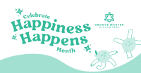 Celebrate Happiness Month Facebook ad Image Preview