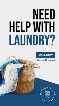 Laundry Delivery Facebook story Image Preview
