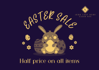 An Easter Treat Sale Postcard Image Preview