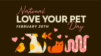 National Love Your Pet Day Facebook Event Cover Image Preview