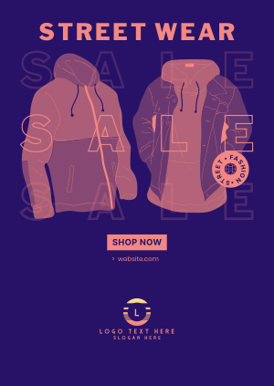 Street Wear Sale Poster Image Preview