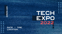 Tech Expo Facebook Event Cover Design