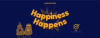 Happiness Unfolds Facebook cover Image Preview