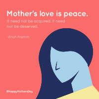 Mother's Love Instagram Post Design