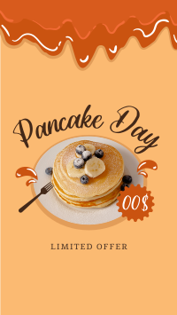 Pancake Day Promo Facebook Story Design