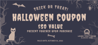 Wicked Halloween Gift Certificate Design