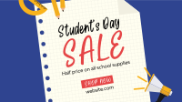 Student's Day Promo Facebook Event Cover Design
