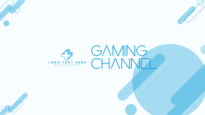 Gradient Bubble Gaming YouTube cover (channel art) Image Preview