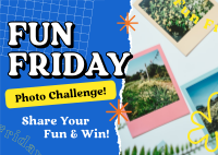 Fun Friday Photo Challenge Postcard Design