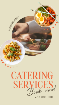 Food Catering Events Instagram Reel Design