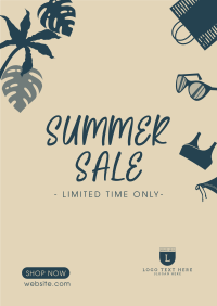 Fashion Summer Sale Flyer Design