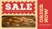 Cinnamon Rolls Sale Video Image Preview